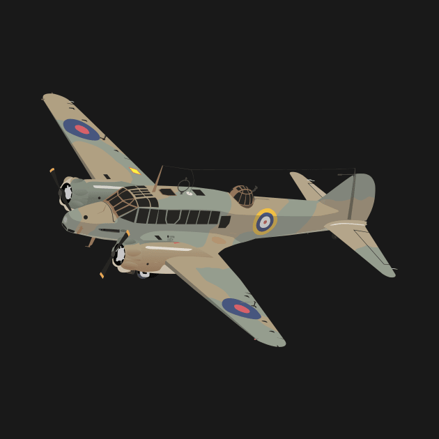 Avro Anson British WW2 Airplane by NorseTech