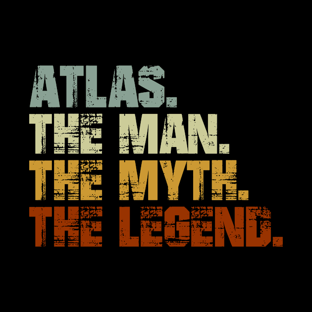 Atlas The Man The Myth The Legend by designbym