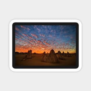 Pinnacles sunrise Magnet