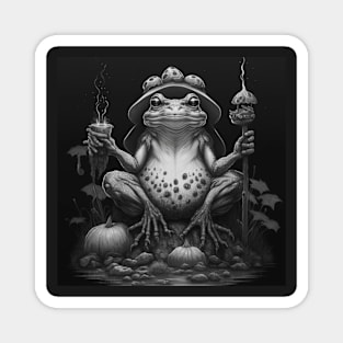 The Amphibian Alchemist Magnet