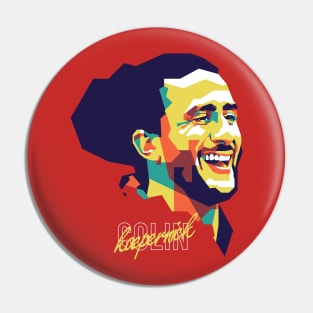 Colin Kaepernick on WPAP Style #2 Pin