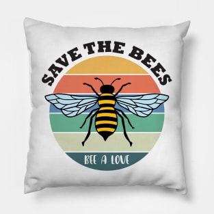 Save The Bees Pillow