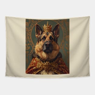 German Shepherd The King Tapestry