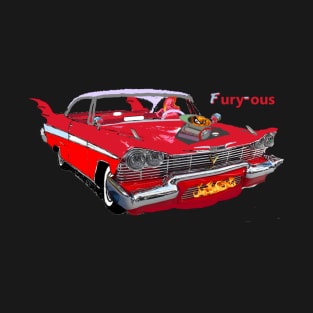 FURY-OUS: DEMON PLYMOUTH FURY T-Shirt