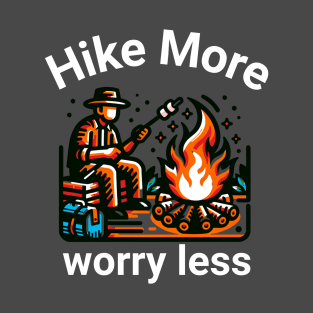 Camping Hike More Worry Less T-Shirt