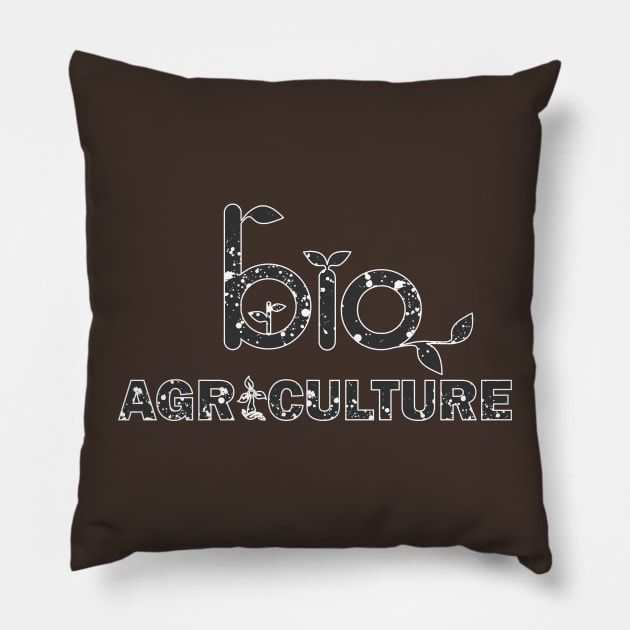 agriculture Pillow by CreativeIkbar Prints