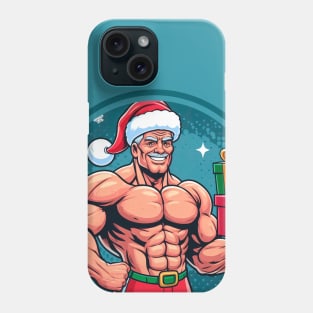 Gifts from Muscular Santa Claus Phone Case