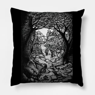 Ancien city Pillow