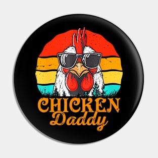 chicken  Poultry Farmer Father's Day chicken dad Pin