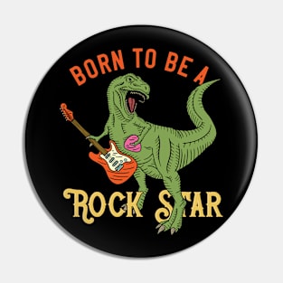 Trex Rock Star Pin