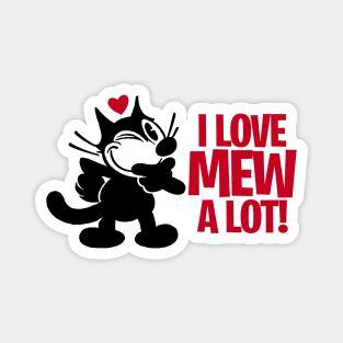 FELIX - I love mew a lot Magnet