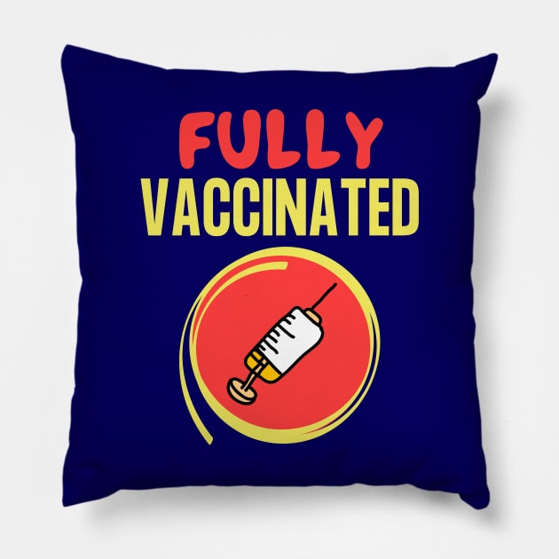 Kids' Fully Vaccinated Adventure – Playful Pillow by Tecnofa