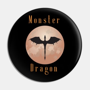 Halloween Monster Dragon Pin