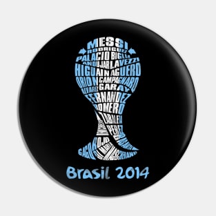 Argentinian Soccer Pin