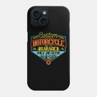 Motorcycle Garage Phone Case