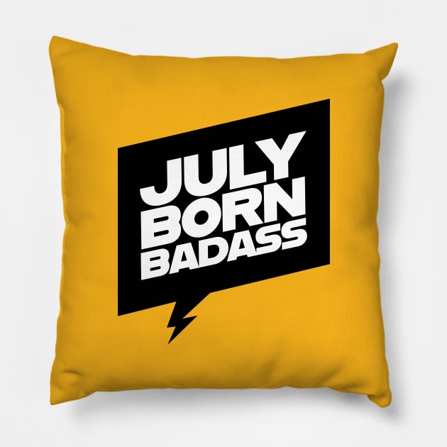 Born In July Birthday Gift Pillow by rakutenmallor