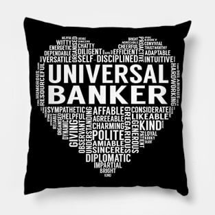 Universal Banker Heart Pillow