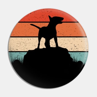 Bull Terrier Dog Pin