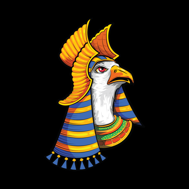 Ancient Egypt God Eagle by XOZ