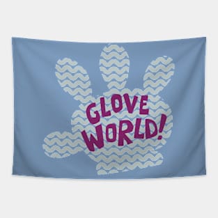 Glove World Tapestry