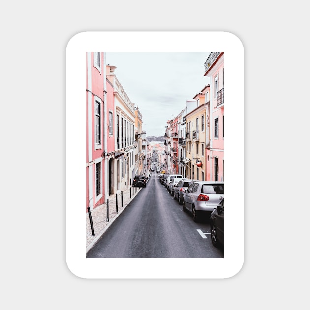 Pink Streets Magnet by standardprints