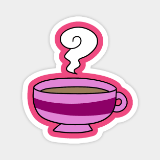 Pink Teacup Magnet