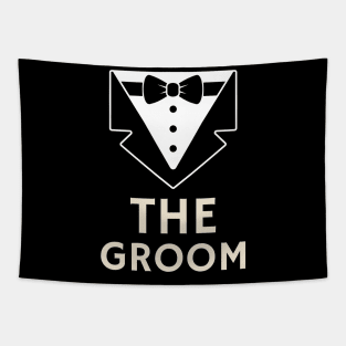 The Groom bachelor party Tapestry