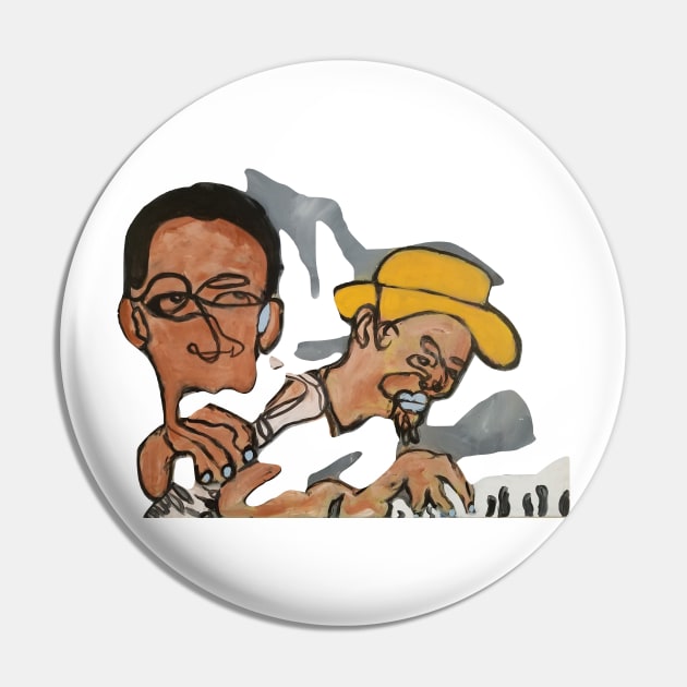 Coltrane and Monk Pin by scoop16