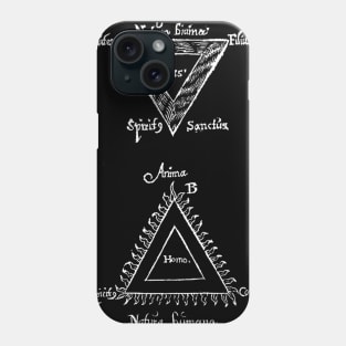 Hermetica Moderna - Trifolium Hermeticum Dark Phone Case