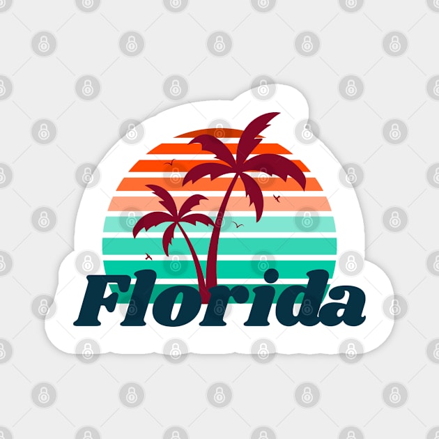 Florida Beaches Magnet by Screamingcat