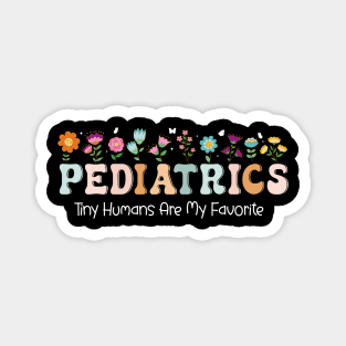 Funny Pediatric Nurse Pediatrician Doctor Cute Pediatrics Magnet