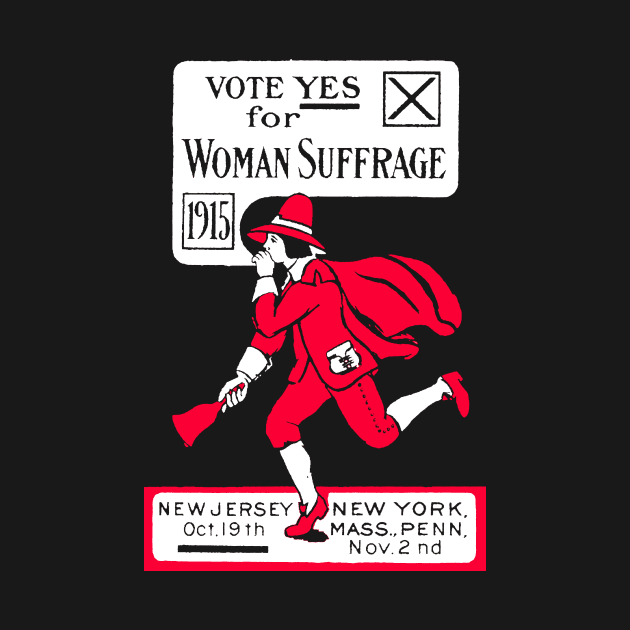 Votes For Women 1915 Poster by Pixelchicken