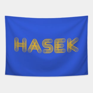 Dominik Hasek Sabres Slinky Spine Tapestry