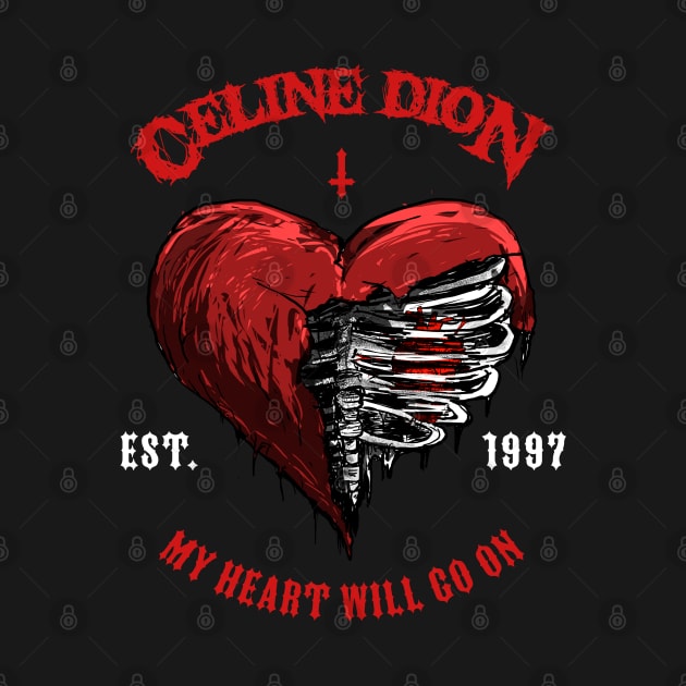 Celine Dion Metal (Colored) by DeathAnarchy