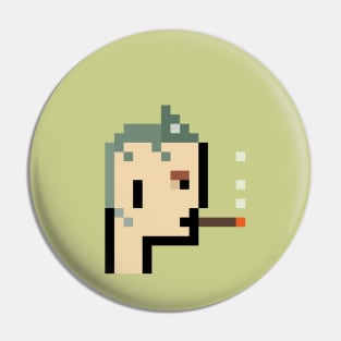 Pixel Art / Chameleon Mohawk / ToolCrypto #3 NFT Pin