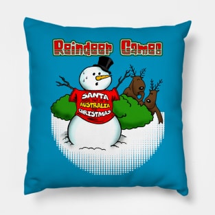 Reindeer Games 2 Pillow