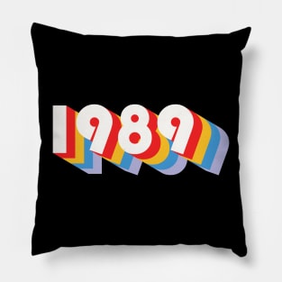 1989 Birthday Pillow