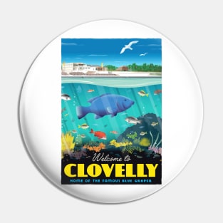 Clovelly Groper at Clovelly Beach Sydney Australia Pin