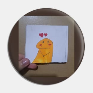 Yellow Love Pin