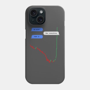 He sold Bull Market Stock Crypto Phone Case