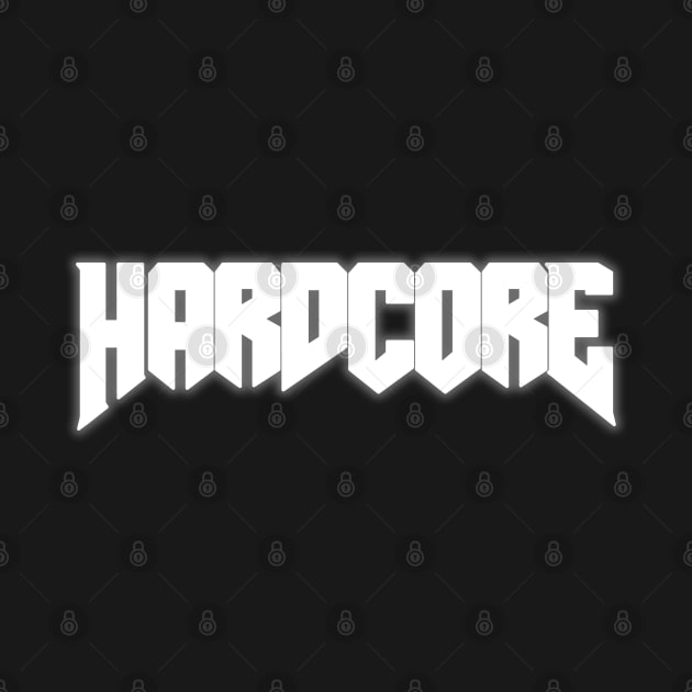 Hardcore Doom Video game Retro Gaming video game by melisssne