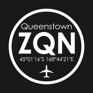 ZQN, Queenstown Airport T-Shirt