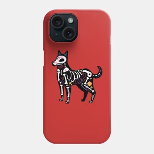 Sugar Skull Calavera Dog II Phone Case