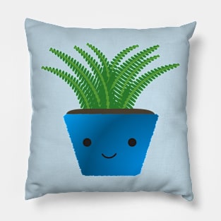 Cute Kawaii Fern Pillow