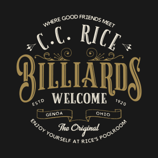 C.C. Rice Billiards T-Shirt