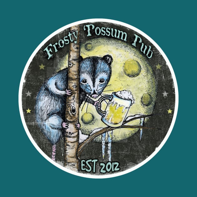 Frosty Possum Pub by CherylMarie