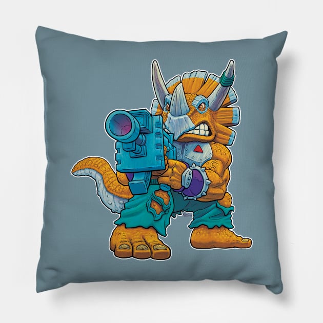 Triceraton Warrior Pillow by JENNEX