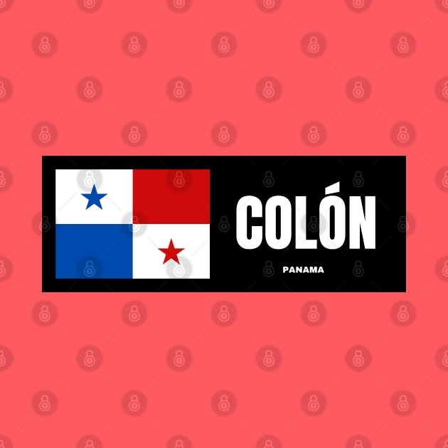 Colón City with Panama Flag by aybe7elf