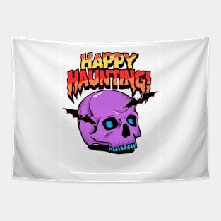 Happy Haunting Halloween Tapestry