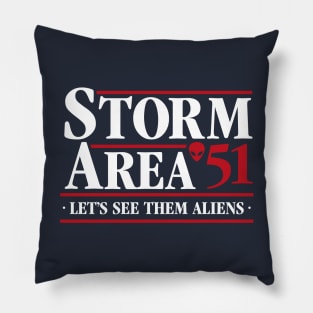 Storm Area 51 - Let's See Them Aliens - September 20 Pillow